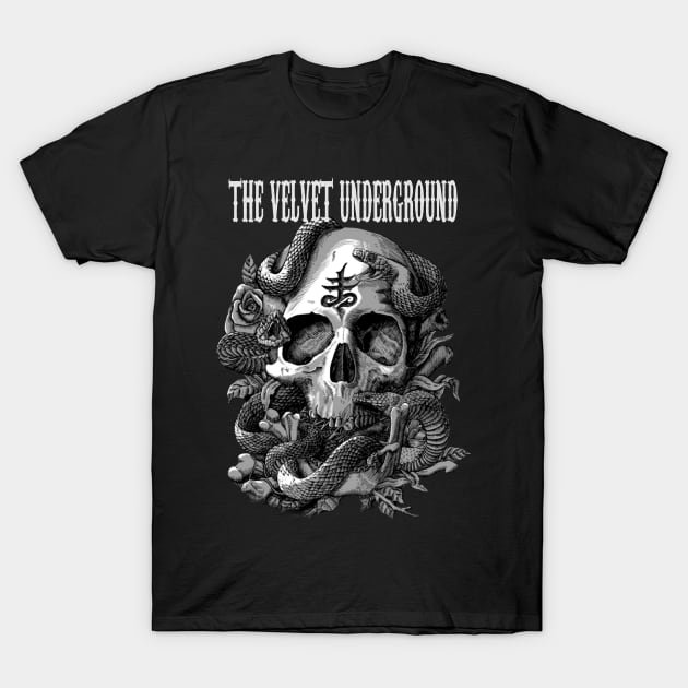 THE VELVET UNDERGROUND BAND DESIGN T-Shirt by Rons Frogss